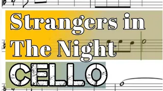 Strangers in the Night Cello or Trombone Sheet Music and Backing Track I Frank Sinatra I 8th note