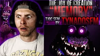 Vapor Reacts #453 | [TJOC SFM] THE JOY OF CREATION SONG "Memory" Animation by TynadoSFM REACTION!!