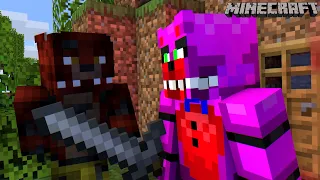 Minecraft FNAF Survival | Foxy Immediately Hunts Me Down! [Part 1]