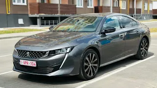 Peugeot 508 GT-Line для клиента из Москвы.  Псков.