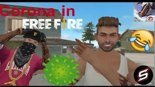 Corona virus in free fire - کورونا وائرس ان فري فائر 😂😂