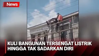 Pekerja Bangunan di Makassar Tersengat Listrik hingga Tak Sadarkan Diri