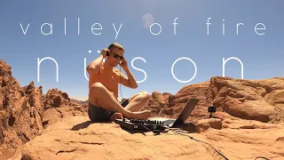 organic house set @ valley of fire, nevada 🏜️ | #organichouse #deephouse #desert  #nevada #nature