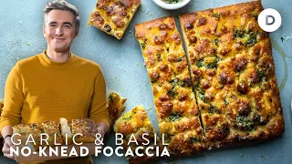 The NO KNEAD BREAD you have to make! EASY Focaccia Recipe!