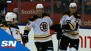 Bruins' Torey Krug Makes Incredible Pass On David Pastrnak's 2nd Goal