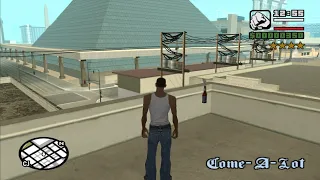 How to get the Molotovs near the Come-A-Lot at the beginning of the game - GTA San Andreas