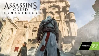 Assassin's Creed 1 Remastered 4k PC Ray Tracing Reshade MOD Ultra Realistic Graphics