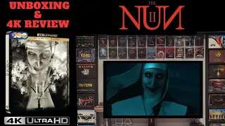 The Nun 2 4k Ultra HD Bluray Steelbook Unboxing & 4k Review. (The 4k Elevates The Movie)
