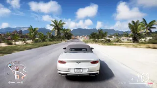 Forza Horizon 5 - Bentley Continental GT Convertible 2021 - Open World Free Roam Gameplay