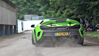 McLaren 675 LT insane drifts and burnout mode!!