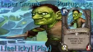 Leper Gnome card sounds in 12 languages -Hearthstone✔