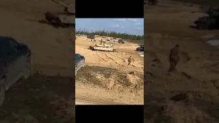 Abrams cruising around in latvia. Video courtesy of repost