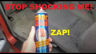 Why does my car shock me in the winter time? How to stop car from shocking me