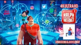 Ralph Breaks The Internet -  4K Ultra HD Blu-ray Exclusive SteelBook Unboxing + Giveaway