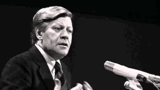 Helmut Schmidt - Abschiedsrede im Bundestag, 10. Sep. 1986 (Audio only)