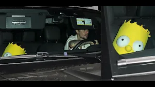 Justin Bieber Makes a Playful Exit from Bird Streets Club with a Bart Simpson Stuffed Toy!