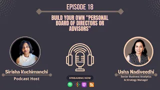 Episode 14 • How to build your "Personal Board of Directors or Advisors" • Podcast 2022