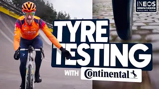 Tyre testing in the Continental Contidrom | INEOS Grenadiers | Behind the scenes