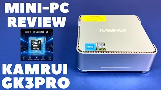 $150 MINI PC REVIEW | INTEL N5105 JASPER LAKE | KAMRUI GK3PRO