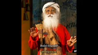 "Build Yourself Into A Great Human Being!": Sadhguru 😳 | #shorts #trending