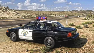 Forza Horizon 5 Highway Patrol | Police chase Ford Crown Victoria | Xbox One X