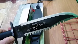Нож Рэмбо 2 купили в Новосибирске Отзыв заказчика о Rambo Store ноябрь 2021