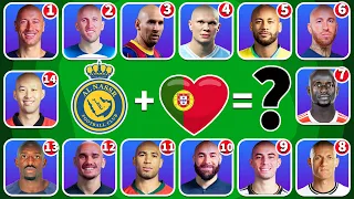 (Full 40 ) Guess The Song, Nationality and Club of Famous Football Players in Bald Version,Ronaldo