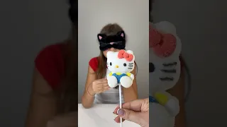 Blindfolded Challenge Marshmallow 🍭 Κάναμε το Παλιό Μας Trend 🥰 #shorts #challenge