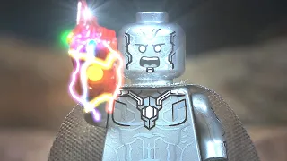 Marvel What if Vision Snap in Avengers Endgame Final Battle Ending Lego Stop Motion