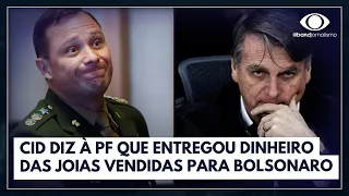 Mauro Cid diz à PF que entregou dinheiro a Bolsonaro | Jornal da Noite