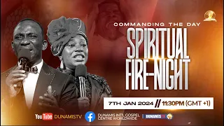 MID-NIGHT PRAYER: COMMANDING THE DAY-SPIRITUAL FIRE NIGHT. 7-01-2024