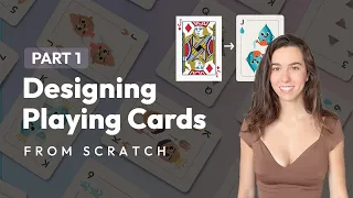 Designing a Playing Card Deck from Scratch | Chill Illustrator Design Process | + How  To