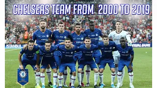 Chelsea’s squad from 2000-2019