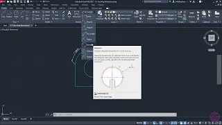 5-3 Inserting dimensions (AutoCAD 2023)