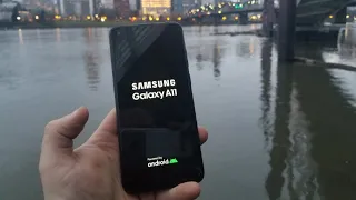 Samsung Galaxy A11 water test ... water resistant? waterproof?