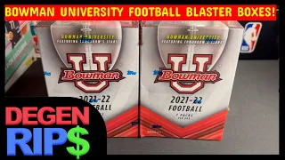 2021-22 Bowman University Football Blaster Box - Top Prospect Pink Refractor!