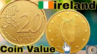 20 euro cent -  ireland coins value in pakistan and india rate today..