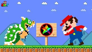 Mario and Bowser But Rainbow Star are Forbidden here! | Super Mario Bros. Wonder | Game Animation