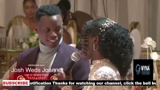 Josh and Joanne's Speech at their Wedding Ceremony