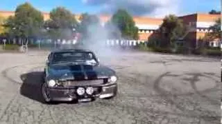 Shelby GT500  Eleanor 67' Burnout