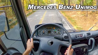 2004 Mercedes Benz Unimog U500 POV Drive with 8 Speed Pre-Selector Manual Gearbox (Binaural Audio)