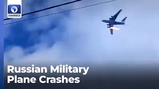 Russian Military Plane Crashes, Killing All 15 Persons On Board | Russian Invasion