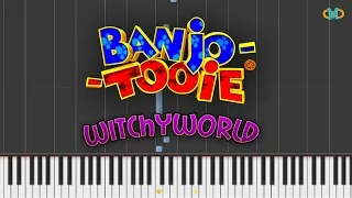 Banjo Tooie - Witchyworld [Piano Tutorial] (Synthesia)