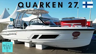 Quarken 27 - Yacht Tour of a new Finnish start-up boat builder