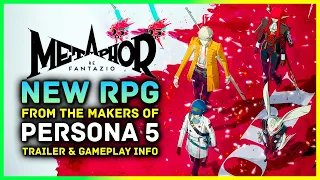 Metaphor ReFantazio NEW RPG From The Maker Of Persona 5 - Trailer, Gameplay & Release Details