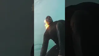 Surfing On Fire (Literally)