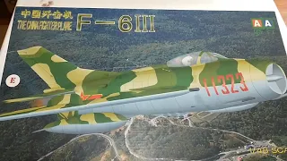 AA Sino Models MiG-19 Shenyang J-6 III F-6 Unboxing and Model Comparison