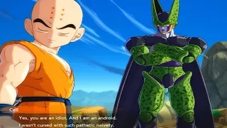 Dragon Ball FighterZ - Cell Roasting Krillin & Android 16