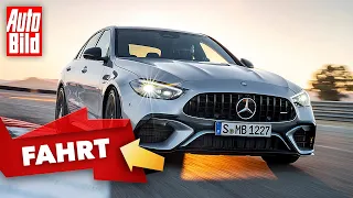 Mercedes-AMG C 63 S E Performance (2022) | So fährt sich Formel-1-Technik | Mitfahrt mit Jan Götze