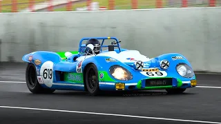 Matra MS650 Group 6 Prototype Warm Up, Accelerations & Lovely 3.0L V12 Sound!